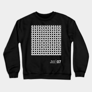 Burial / Minimalist Graphic Fan Artwork Design Crewneck Sweatshirt